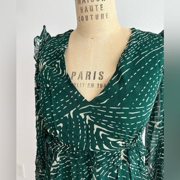 ba&sh Gabriela Printed Midi Dress - Picture 3 of 9